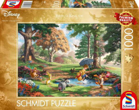 Cover for Disney Dreams Collection · Disney Dreams Collection - Winnie the Pooh by Thomas Kinkade 1000 Piece Schmidt Puzzle (MERCH) (2023)