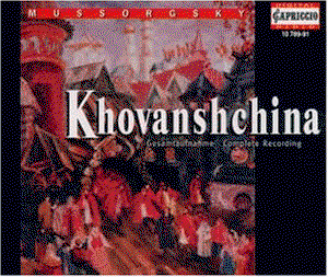 Modest Mussorgsky: Khovanshchi - Claudio Abbado - Muzyka - CAPRICCIO - 4006408107897 - 18 czerwca 2001