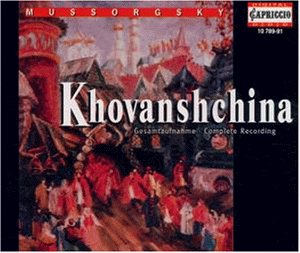 Cover for M. Mussorgsky · Khovanshchina (CD) (2001)