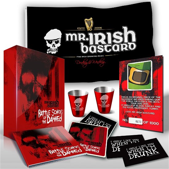 Cover for Mr. Irish Bastard · Battle Songs Of The Damned (CD) [Box set] (2024)