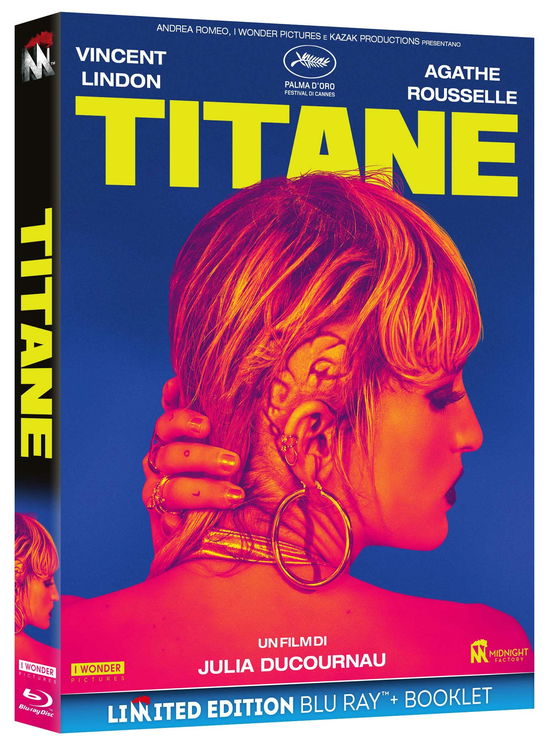 Cover for Titane (Blu-Ray+Booklet) (Blu-ray)