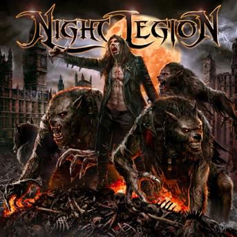 Cover for Night Legion (CD) (2017)