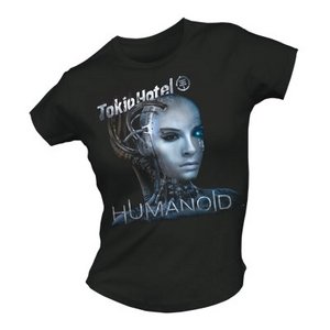 Cover for Tokio Hotel · Humanoidskinny Black (T-shirt) [size L] (2014)