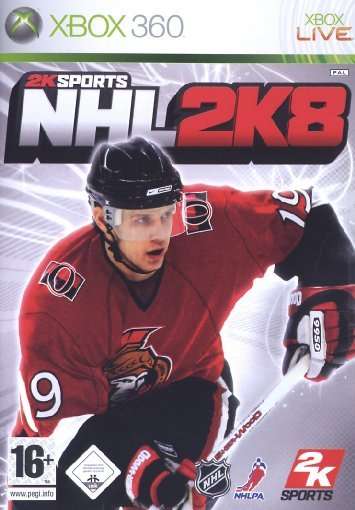 Cover for Xbox360 · Nhl 2k8 (SPIL)