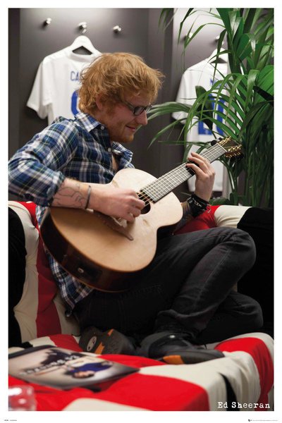 Ed Sheeran - Wembley (Poster Maxi 61x91,5 Cm) - Ed Sheeran - Gadżety -  - 5028486379897 - 