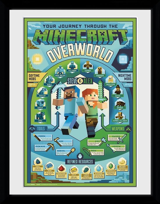 Fp Minecraft Overworld - Gb Eye Limited - Merchandise -  - 5028486407897 - 