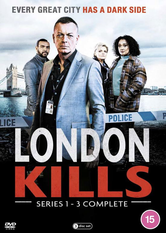 Cover for London Kills Series 13 · London Kills: Series 1-3 (DVD) (2022)