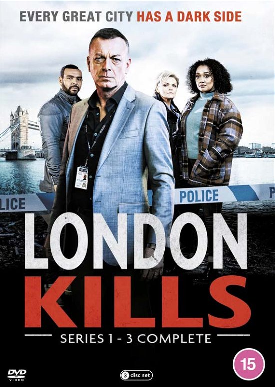 Cover for London Kills Series 13 · London Kills: Series 1-3 (DVD) (2022)