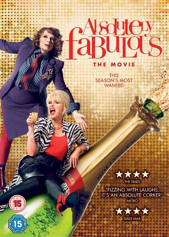 Absolutely Fabulous - The Movie - Absolutely Fabulous: The Movie - Film - 20th Century Fox - 5039036077897 - 5. desember 2016