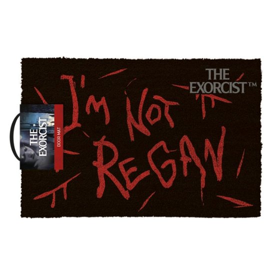 Cover for Exorcist · The Exorcist Im Not Regan Door Mat (Door Mat)