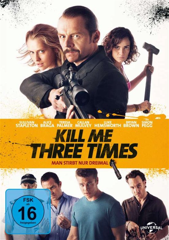 Cover for Simon Pegg,luke Hemsworth,sullivan Stapleton · Kill Me Three Times-man Stirbt Nur Dreimal (DVD) (2015)