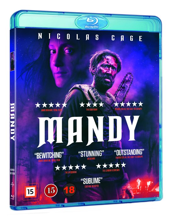 Nicholas Cage · Mandy (Blu-ray) (2018)