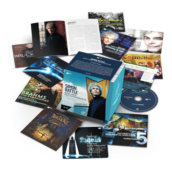 Cover for Simon Rattle &amp; Berliner Philharmoniker · The Berlin Years (CD) (2024)