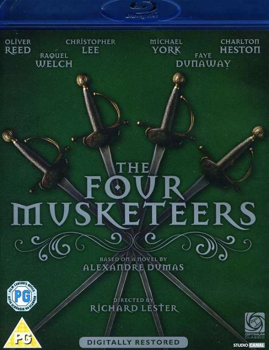 Cover for Four Musketeers (Blu-ray) (2011)