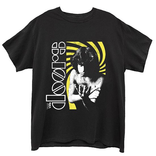 The Doors Unisex T-Shirt: Jim Spinning - The Doors - Merchandise -  - 5056368614897 - 