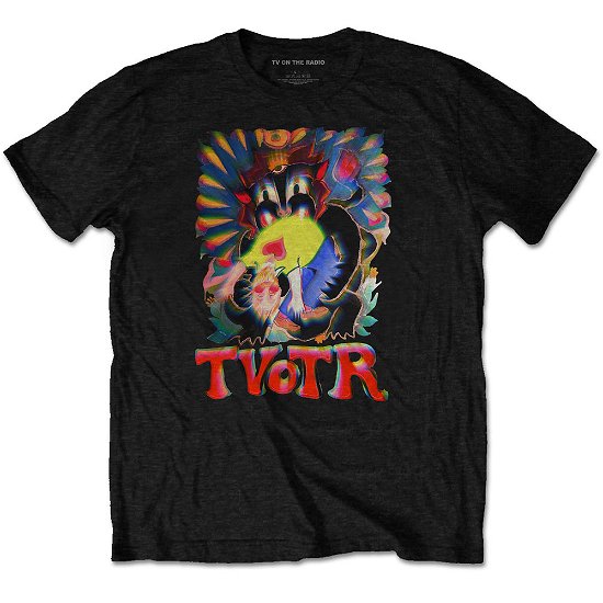 Cover for TV On The Radio · TV On The Radio Unisex T-Shirt: Psychedelic (T-shirt) [size S] [Black - Unisex edition]
