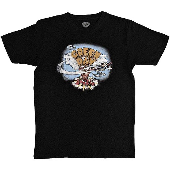 Green Day Unisex T-Shirt: Dookie Vintage - Green Day - Mercancía -  - 5056561028897 - 