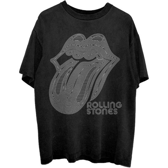 The Rolling Stones Unisex T-Shirt: Holographic Tongue - The Rolling Stones - Merchandise -  - 5056737207897 - 