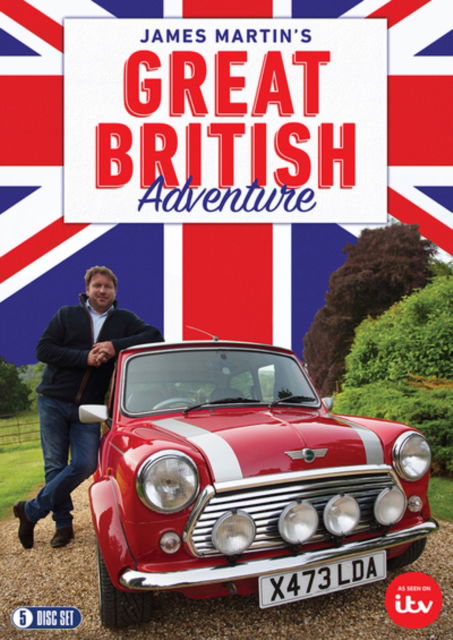 Cover for James Martins British Adventure (DVD) (2019)