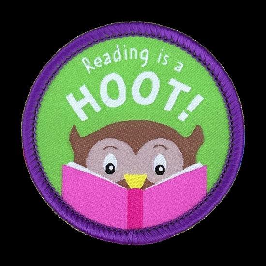 Cover for Pawprint Family · Reading is a Hoot Sew On Patch (MERCH) (2025)