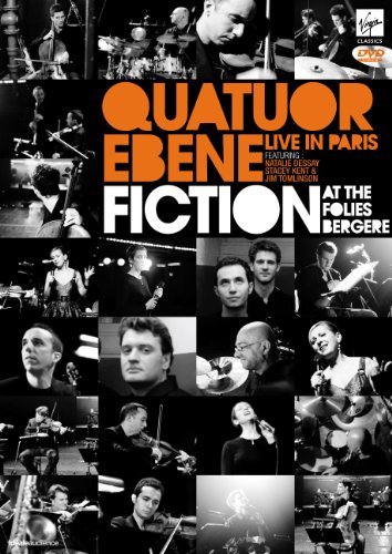Cover for Quatuor Ebene · &quot;&quot;&quot;fiction&quot;&quot; - Live at Folies (DVD) (2011)