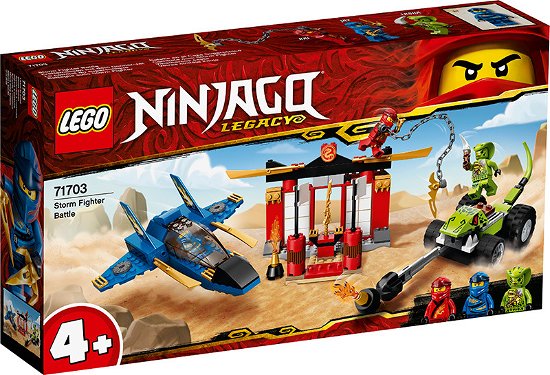 Lego: 71703 - Ninjago - Battaglia Sullo Storm Fighter - Lego - Merchandise - Lego - 5702016616897 - 21. oktober 2021