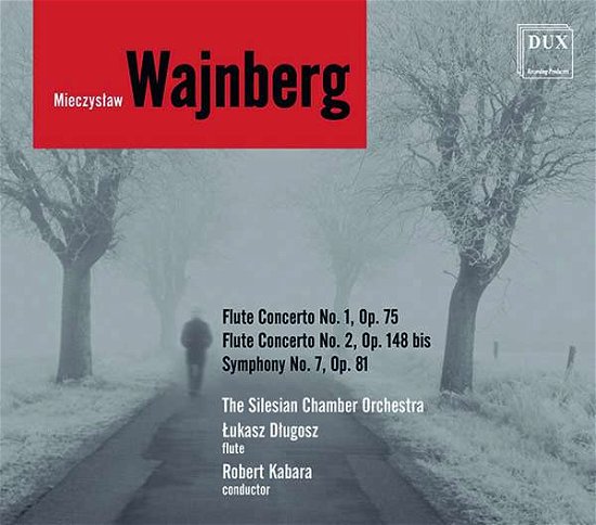 Cover for Lukasz Dlugosz.the Silesian Chamber Orchestra &amp; Robert Kabar · Weinberg: Flute Concertos Nos. 1 &amp; 2. Symphony No. 7 (CD) (2020)