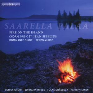 Cover for Sibelius / Dominante Choir / Seppo Murto / Groop · Fire on the Island (CD) (2012)