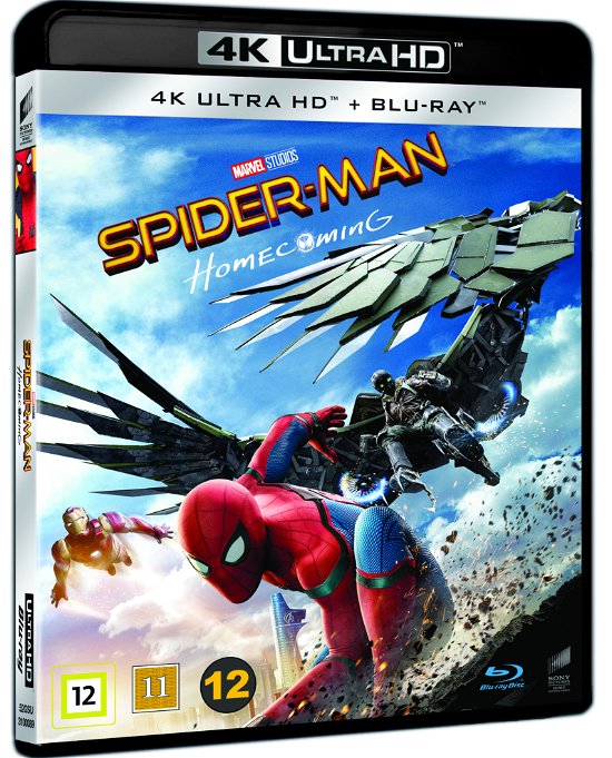 Cover for Spider-Man · Spider-Man: Homecoming (4K UHD + Blu-ray) [4K edition] (2017)