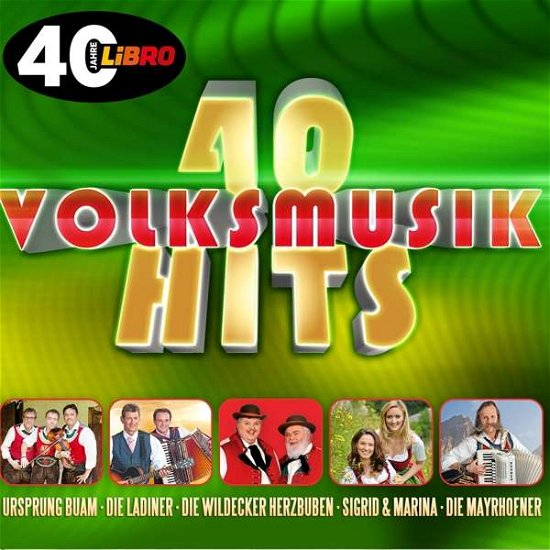 Cover for 40 Volksmusik Hits (CD) (2022)