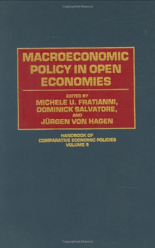Cover for Michelle Fratianni · Macroeconomic Policy in Open Economies - Handbook of Comparative Economic Policies (Hardcover Book) [N edition] (1997)