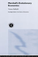 Cover for Tiziano Raffaelli · Marshall's Evolutionary Economics - Routledge Studies in the History of Economics (Hardcover Book) (2002)