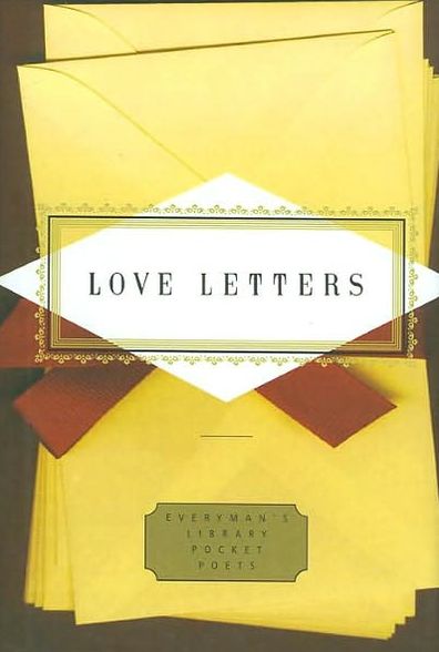 Cover for Peter Washington · Love Letters (Everyman's Library Pocket Poets) (Gebundenes Buch) (1996)