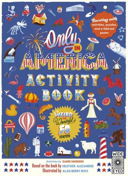 Cover for Claire Saunders · Only in America Activity Book - Americana (Paperback Bog) (2022)