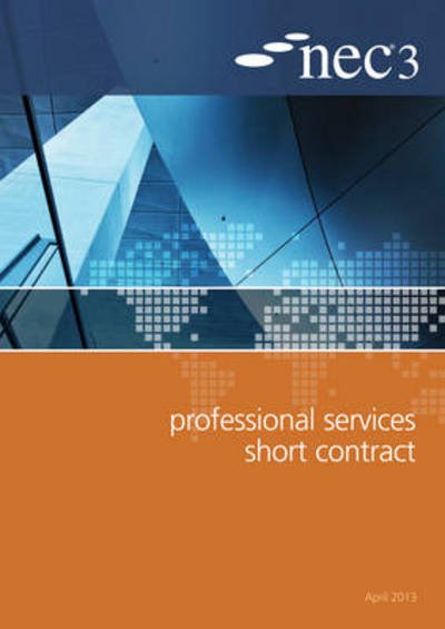Cover for Nec · NEC3 Professional Services Short Contract (PSSC) (Pocketbok) (2013)