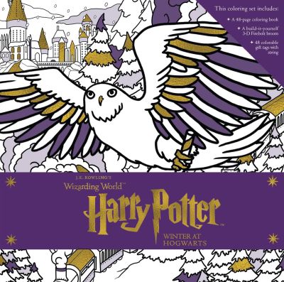 Cover for Insight Editions · Harry Potter: Winter at Hogwarts: A Magical Coloring Set (Oracle cards) (2016)