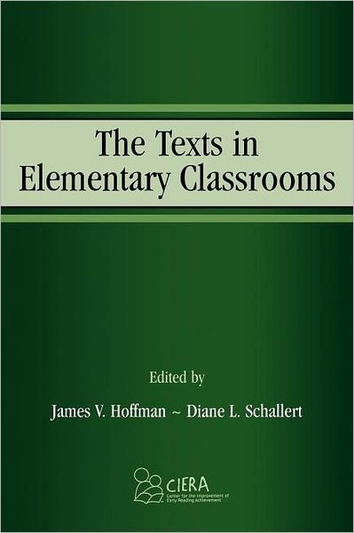 Cover for Hoffman · The Texts in Elementary Classrooms (Pocketbok) (2004)