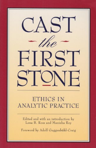 Cover for Manisha Roy · Cast First Stone Ethics Analyt (P) (Taschenbuch) (1995)