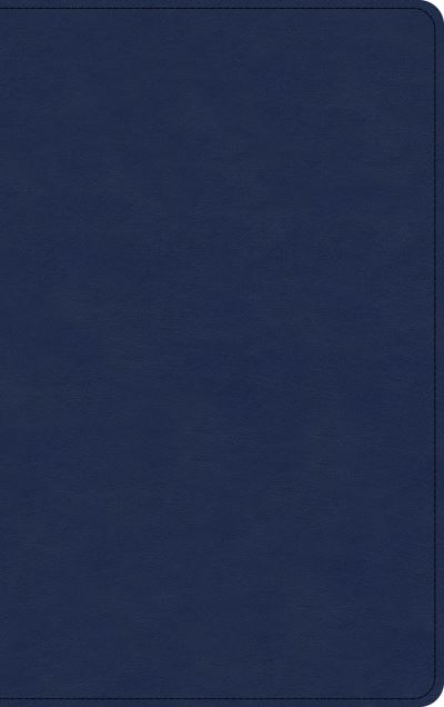 Cover for Holman Bible Publishers · KJV Single-Column Personal Size Bible, Navy LeatherTouch (Läderbok) (2022)