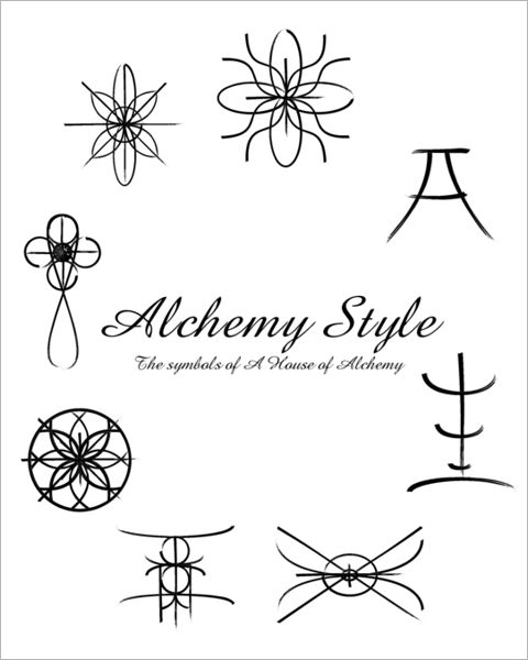 Cover for Weber · Alchemy Style, the Symbols of a House of Alchemy (Paperback Book) (2011)