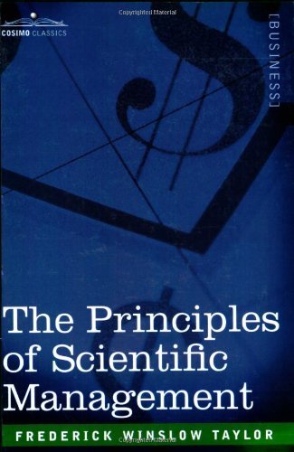Cover for Frederick Winslow Taylor · The Principles of Scientific Management (Taschenbuch) (2006)