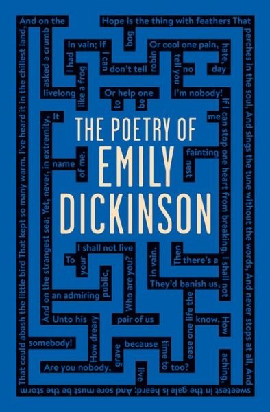 Cover for Emily Dickinson · The Poetry of Emily Dickinson - Word Cloud Classics (Paperback Bog) (2015)