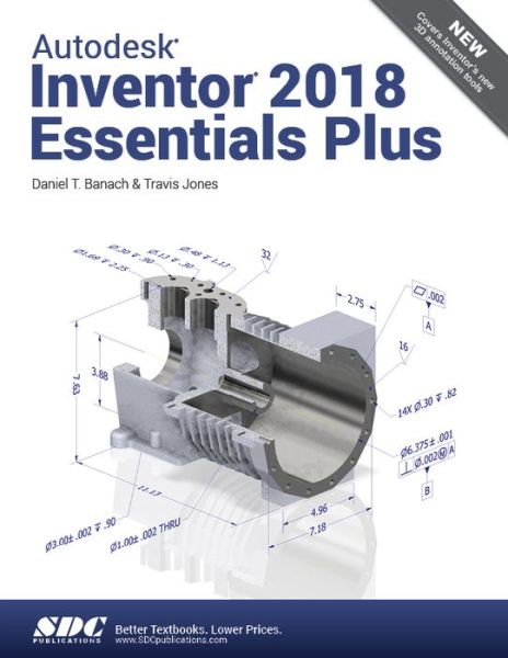 Cover for Daniel T. Banach · Autodesk Inventor 2018 Essentials Plus (Paperback Book) (2017)