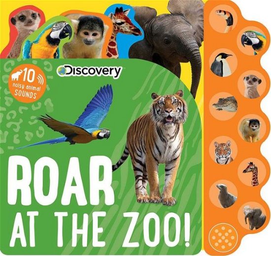 Cover for Thea Feldman · Discovery: Roar at the Zoo! - 10-Button Sound Books (Board book) (2019)