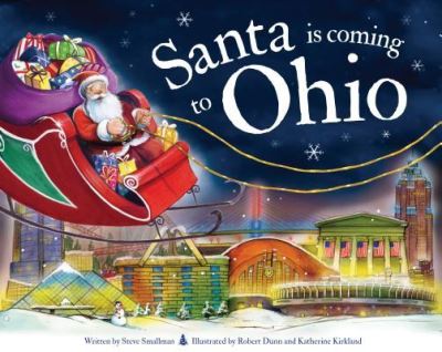 Cover for Steve Smallman · Santa is Coming to Ohio (Hardcover Book) (2019)