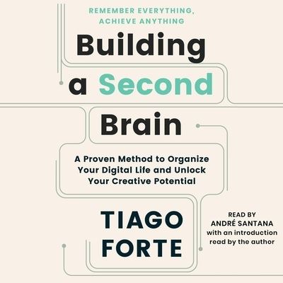 Cover for Tiago Forte · Building a Second Brain (CD) (2022)