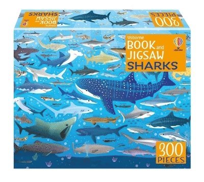 Usborne Book and Jigsaw: Sharks - Usborne Book and Jigsaw - Sam Smith - Books - Usborne Publishing Ltd - 9781805079897 - June 5, 2025