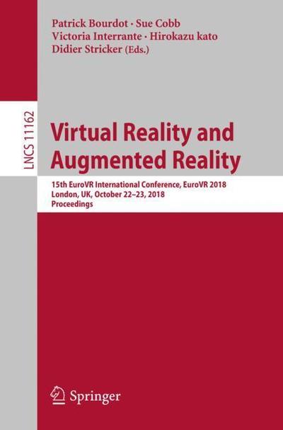Cover for Virtual Reality and Augmented Reality (Book) [1st ed. 2018 edition] (2018)