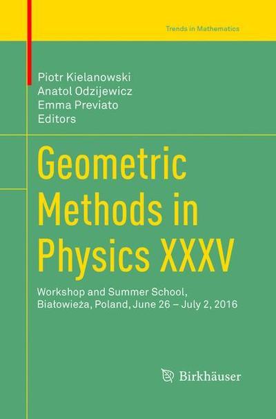 Cover for Geometric Methods in Physics XXXV (Book) [Softcover reprint of the original 1st ed. 2018 edition] (2019)