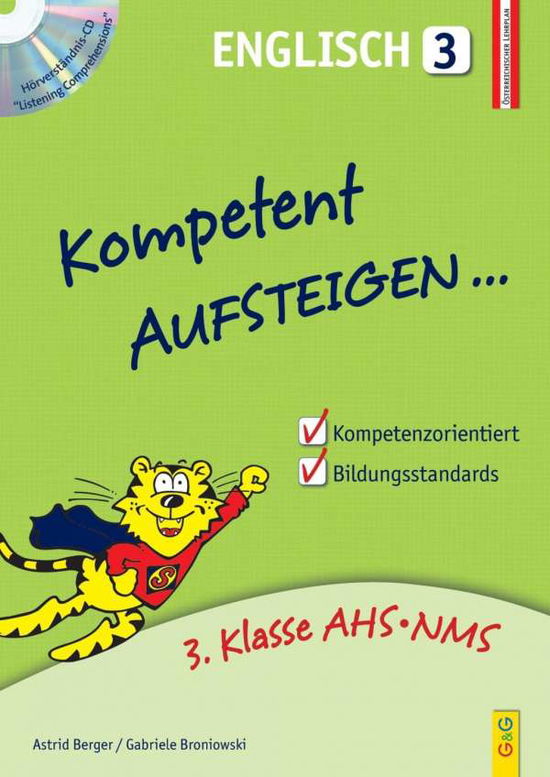 Cover for Astrid Berger · Kompetent Aufsteigen Englisch 3 mit Hörverständnis-CD (Paperback Book) (2015)